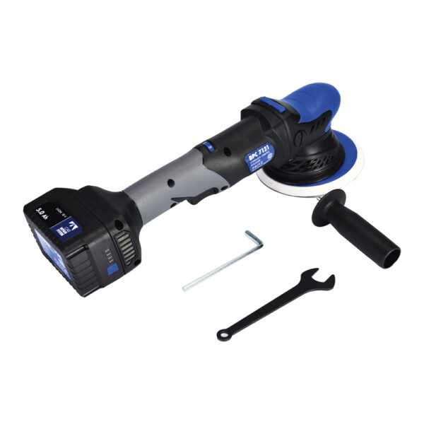 Polerka akumulatorowa rotacyjno-orbitalna BPC 7121 Dual Action 21mm