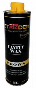 STONDER CAVITY WAX Preparat do konserwacji profili BRĄZOWY 1L